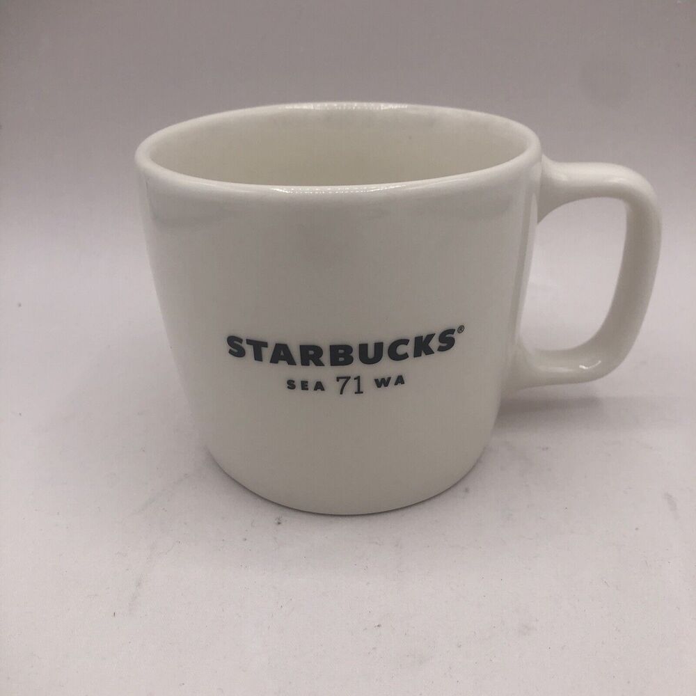 Starbucks sea 71 wa Ceramic White Mug Cup 12 oz